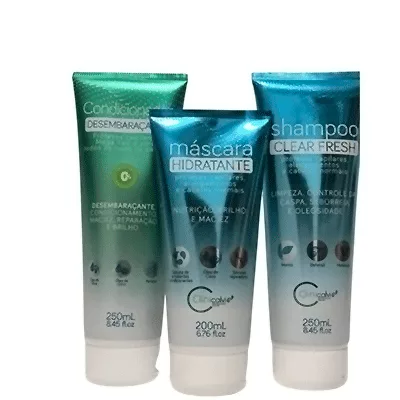 Kit Shampoo 250 ml Máscara 200 ml Condicionador 